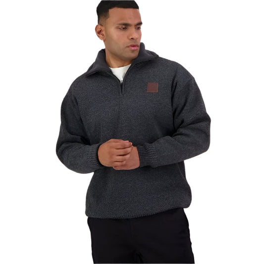 Swanndri SSD2444D Men's Rhino Stormshield Wool Jersey With Windproof Lining
