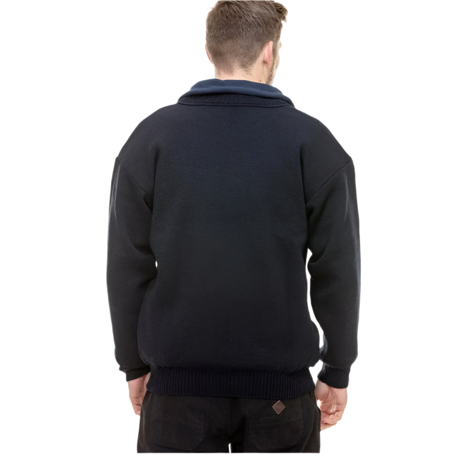 Swanndri SSD2444D Men's Rhino Stormshield Wool Jersey With Windproof Lining