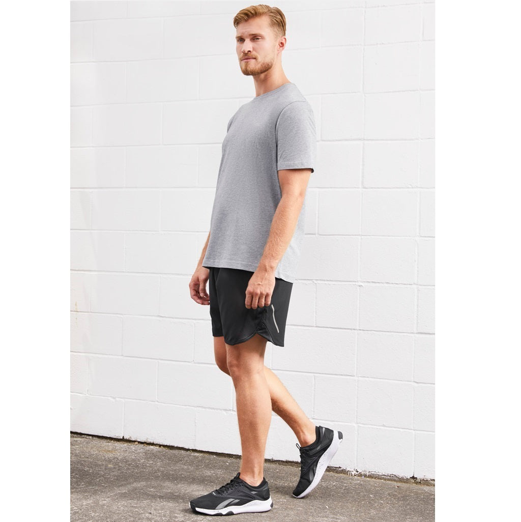 Biz Collection ST511M Mens Tactic Shorts - Black - Alternative Front View