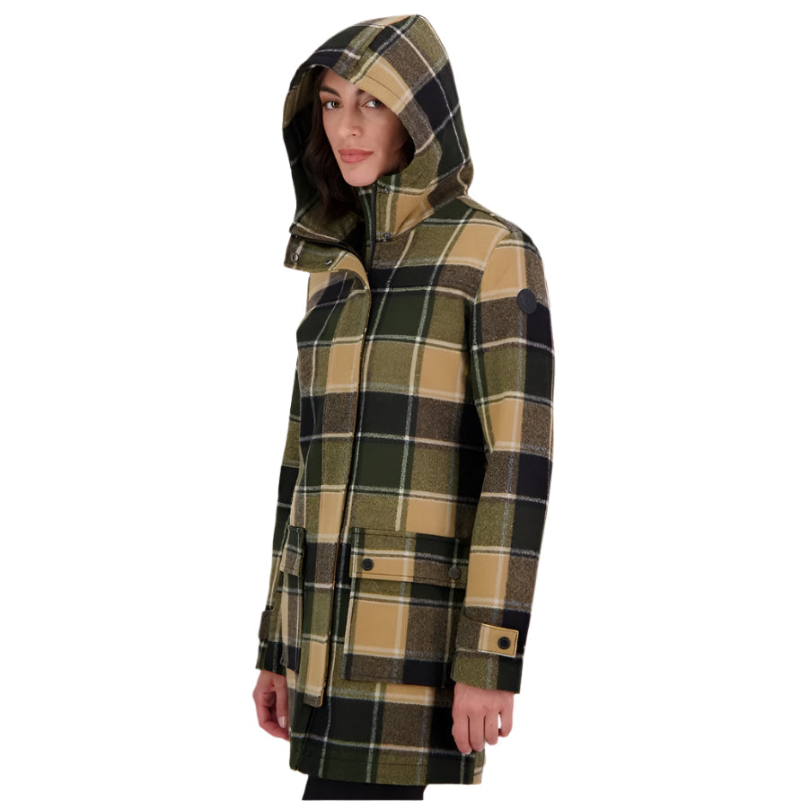 Swanndri SW214181W Women's Annmore Wool Overcoat