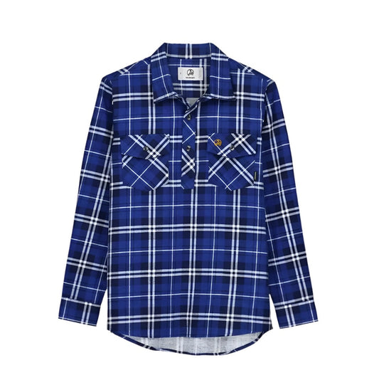 Swanndri SW242998K Kids Egmont Half Placket