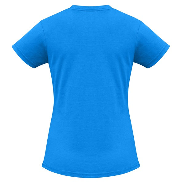 Biz Collection T10022 Ladies Ice Tee Neon Cyan