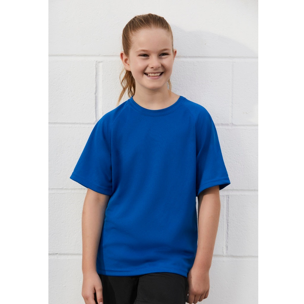 Biz Collection T301KS Kids Sprint Tee - Royal - Front View