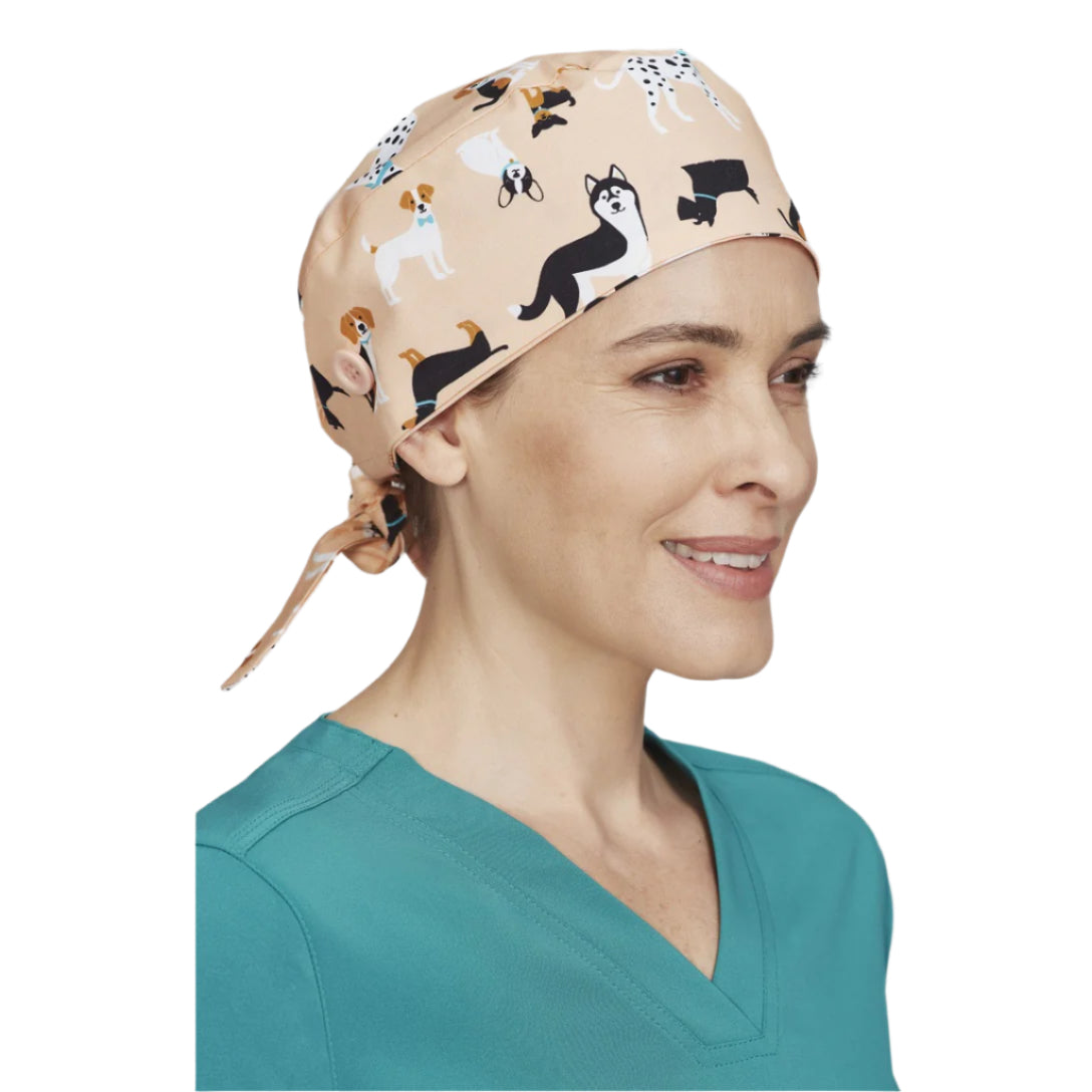 Biz Care CSC245U Unisex Printed Scrub Cap