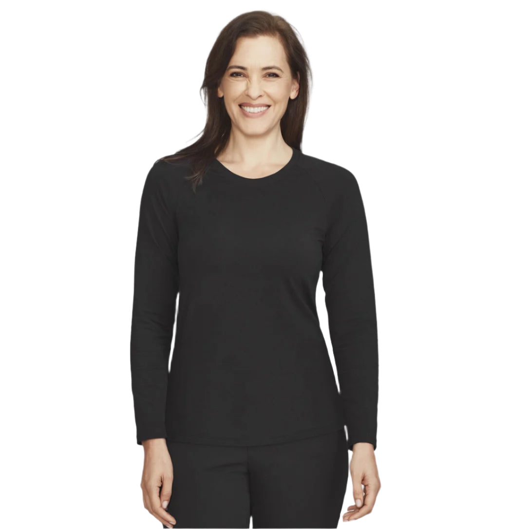 Biz Care CT247LL Performance Womens Cotton Long Sleeve Tee