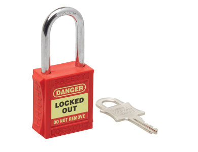 U. Safety Signs UL418 42mm Premium Red Safety Lockout