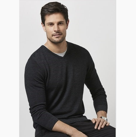 Biz Collection WP131ML Original Merino Mens Knit Pullover
