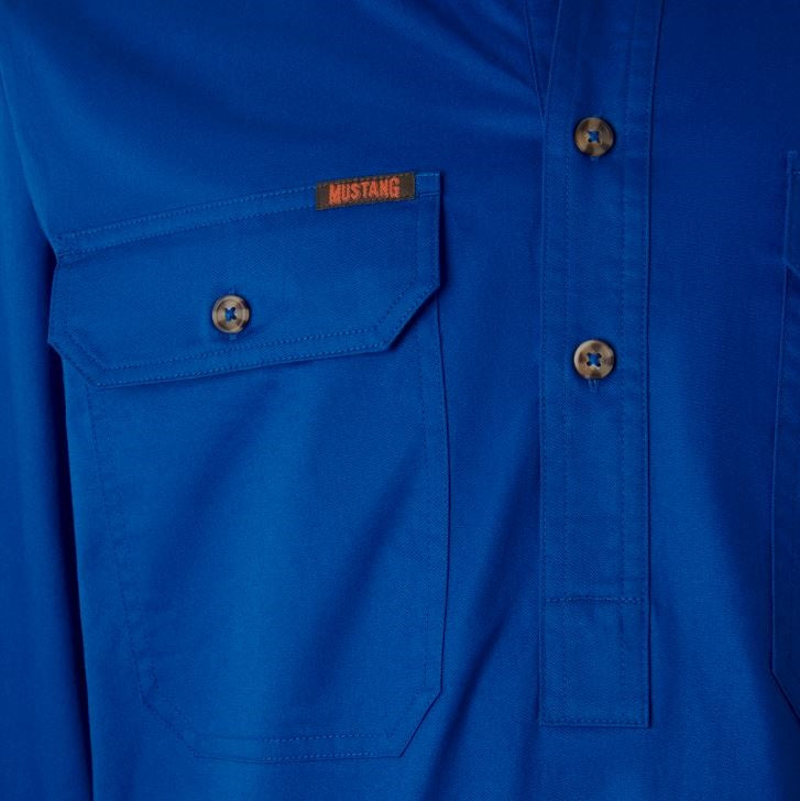 Mustang Signature Y04004 Mens Closed Front Workshirt