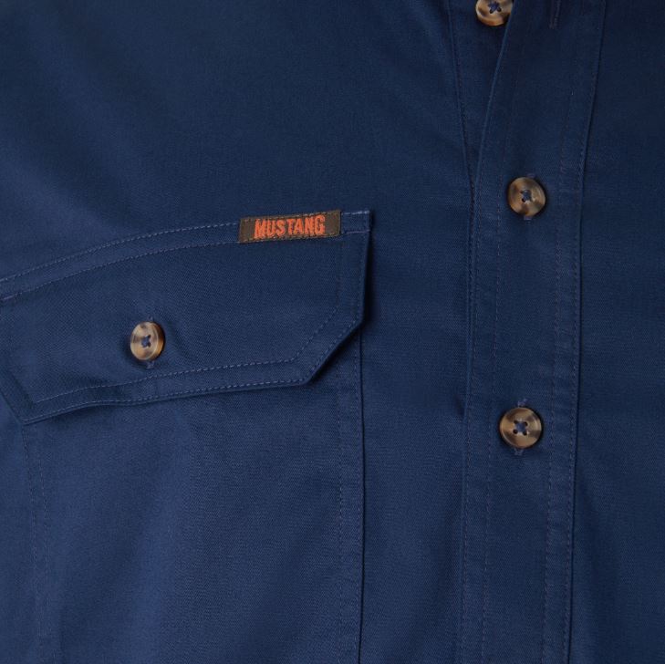 Mustang Signature Y04004 Mens Closed Front Workshirt