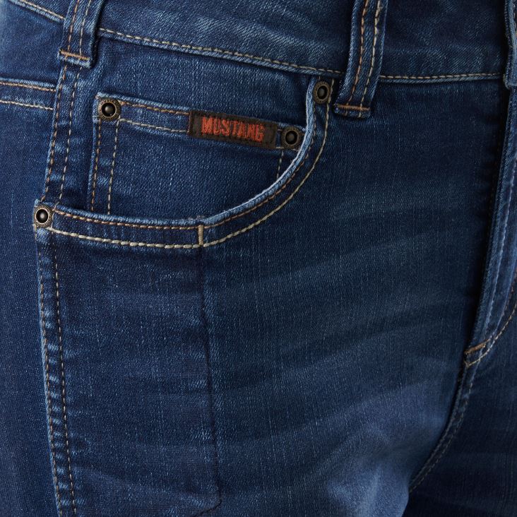 Mustang Signature Y08107 Womens Bootcut Stonewash Jeans