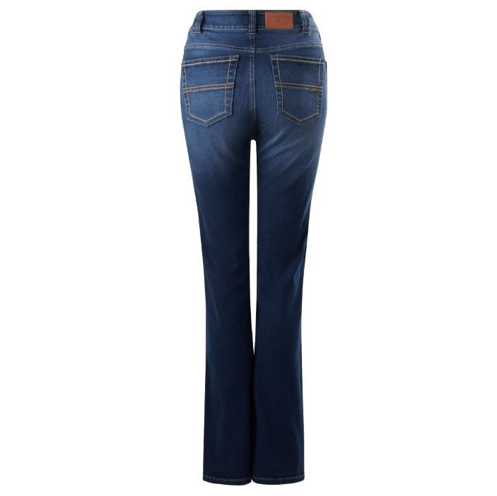 Mustang Signature Y08107 Womens Bootcut Stonewash Jeans