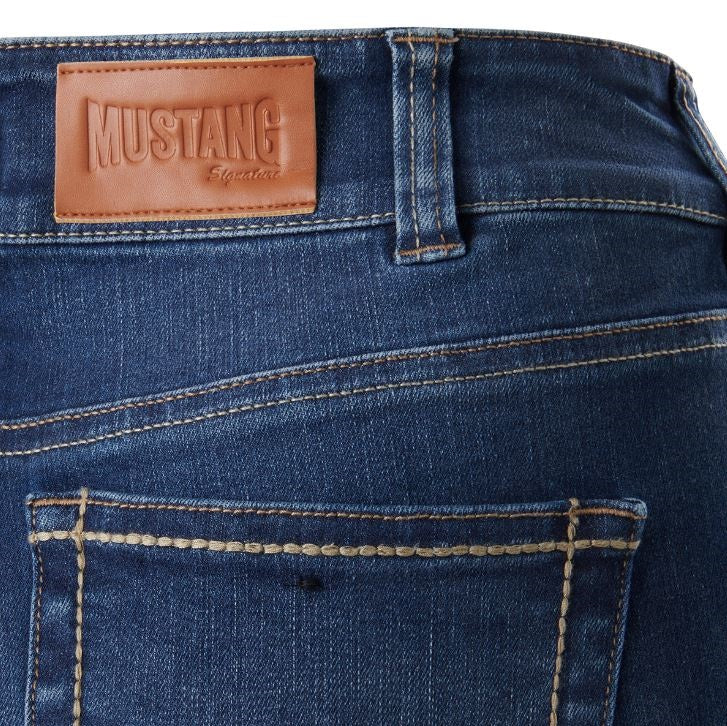 Mustang Signature Y08107 Womens Bootcut Stonewash Jeans
