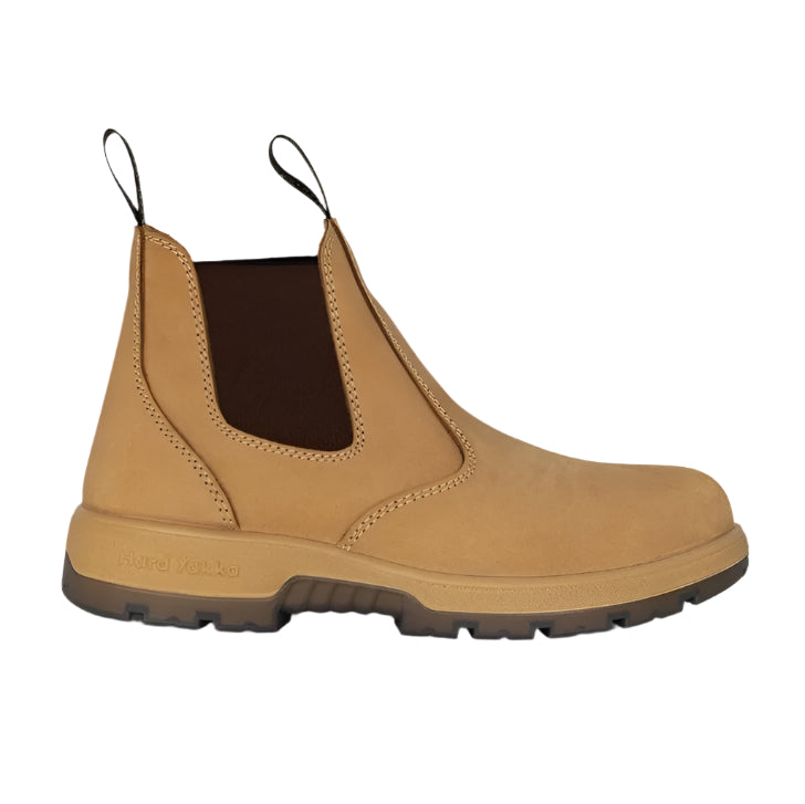 Hard Yakka Y60174 Outback Gusset PR Wheat Safety Boots
