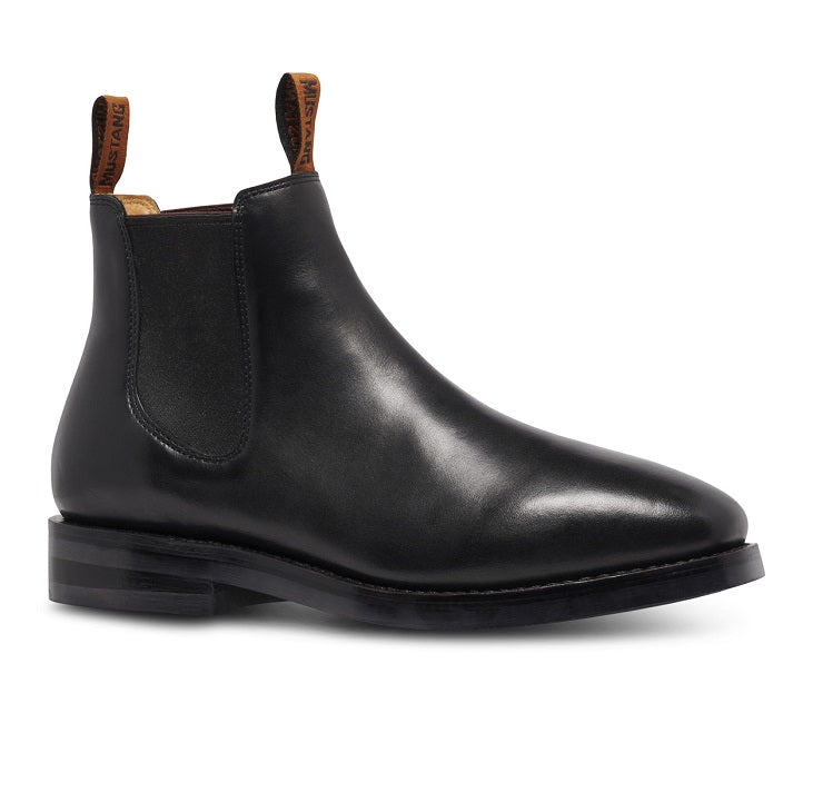 Mustang Signature Y61061 Mens Pull Up Leather Non Safety Boot
