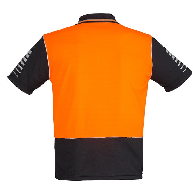 Syzmik ZH236 Mens HiVis Zone S/S Polo