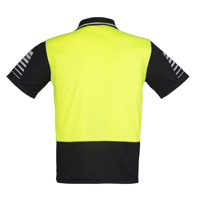 Syzmik ZH236 Mens HiVis Zone S/S Polo