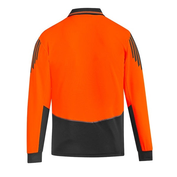 Syzmik ZH310 Mens HiVis Flux L/S Polo