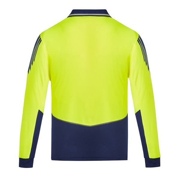 Syzmik ZH310 Mens HiVis Flux L/S Polo
