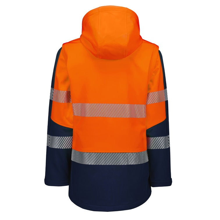 Syzmik ZJ753 Womens Streetworx 2 In 1 Stretch Softshell Jacket