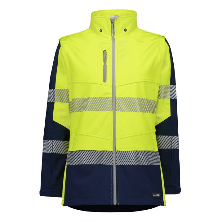 Syzmik ZJ753 Womens Streetworx 2 In 1 Stretch Softshell Jacket