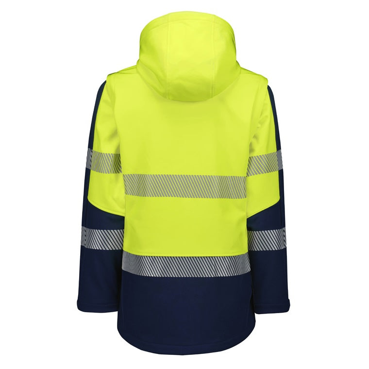 Syzmik ZJ753 Womens Streetworx 2 In 1 Stretch Softshell Jacket