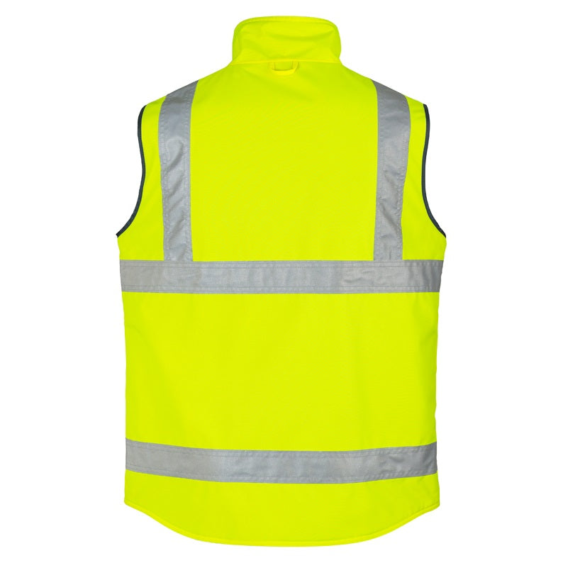 Syzmik ZV358 Mens HiVis Waterproof Lightweight Reversible Vest