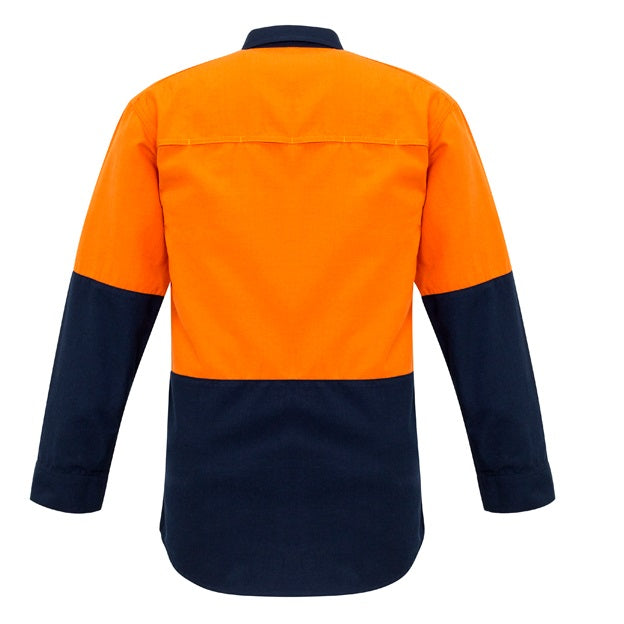 Syzmik ZW138 Mens Fire Amour HiVis Spliced Shirt
