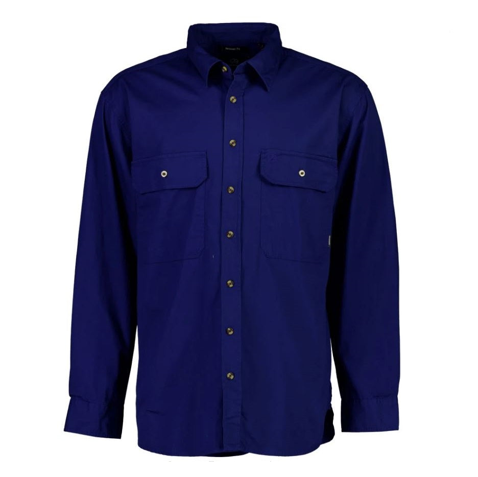 Swanndri SS192134M Byron Full Placket L/S Shirt