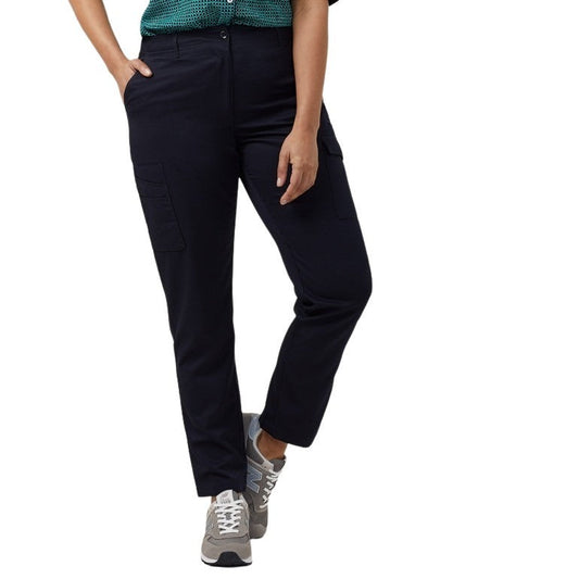 NNT CAT3T7 P/V Gaberdine Flex Waist Slim Leg Womens Cargo Pants