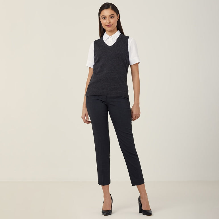 NNT CAT5AR Textu Panel Vest - Charcoal - Alternative Front View