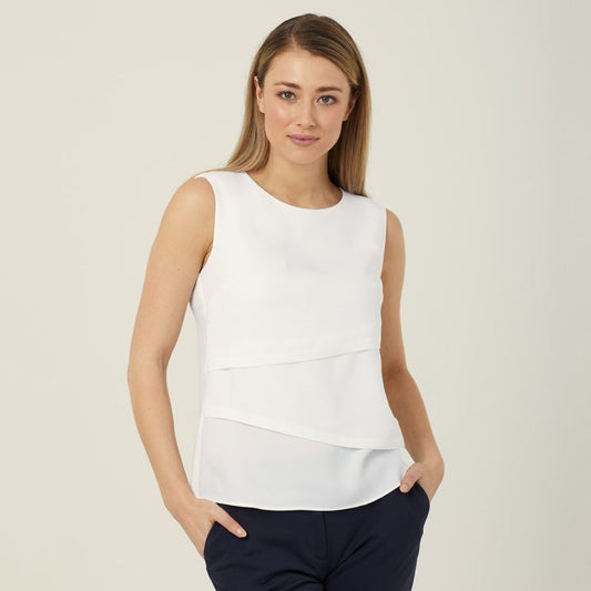 NNT CAT9XC Sleeveless Layered Top