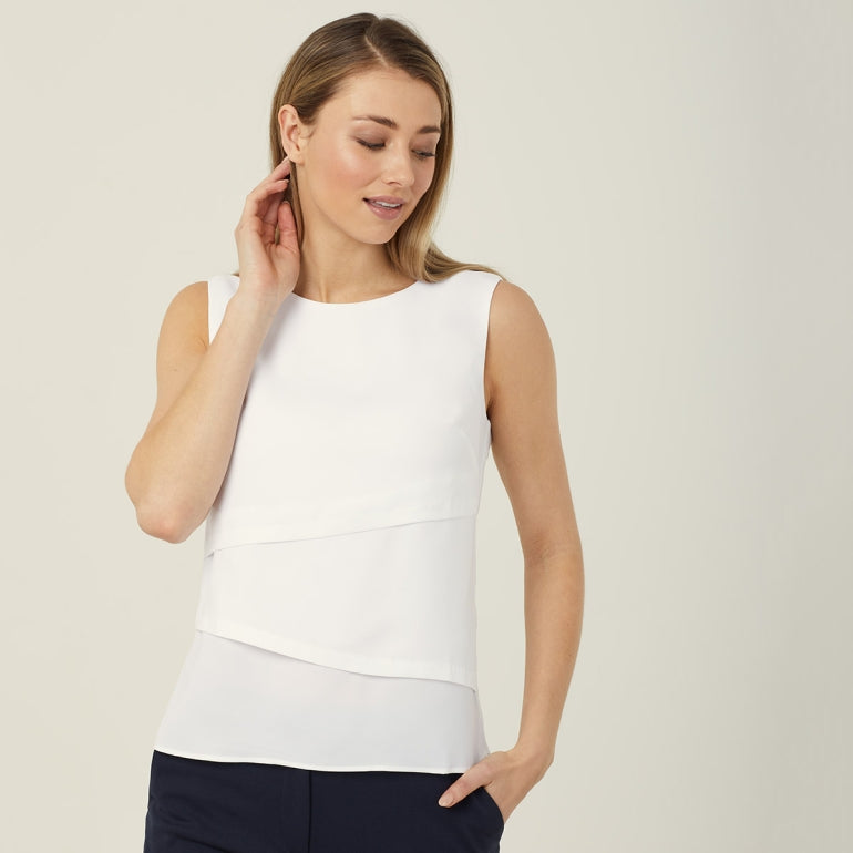 NNT CAT9XC Sleeveless Layered Top