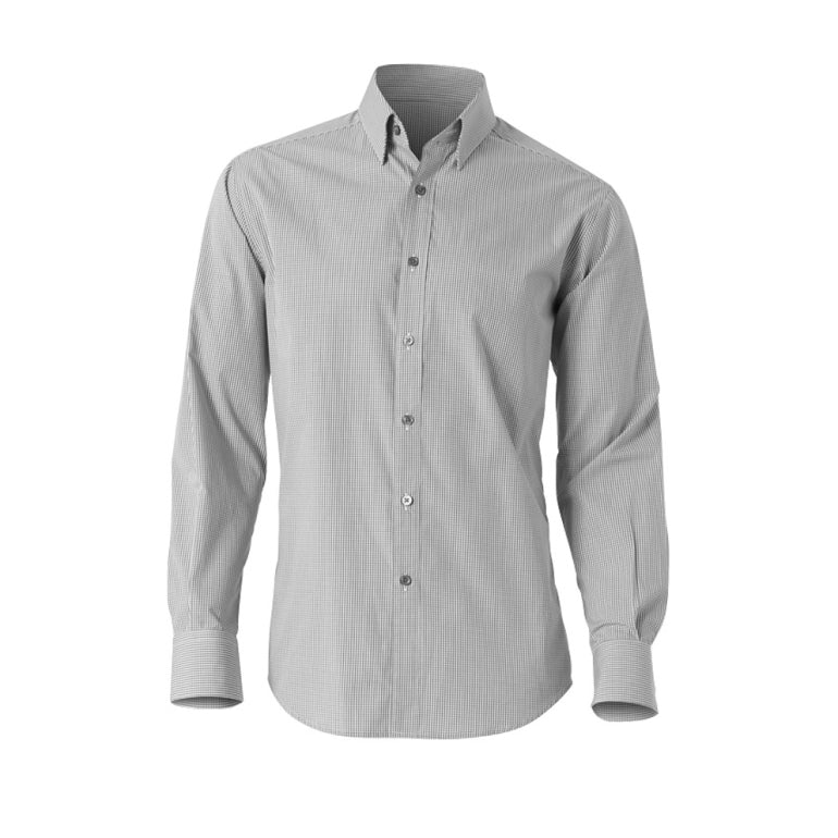 NNT CATDGZ Long Sleeve Button Down Under Collar Shirt