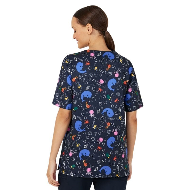 NNT CATRFW Under the Sea Scrub Top