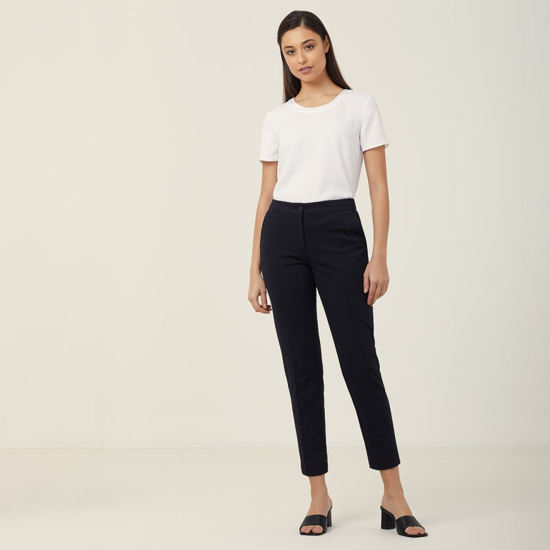 NNT CATU2N Satin Back Crepe S/S Top