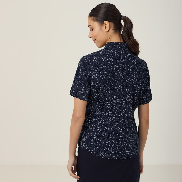 NNT CATU7H Silvi Spot Print S/S Shirt