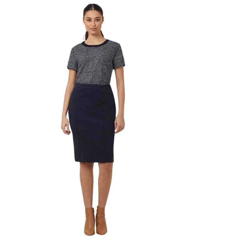 NNT CATUDG Textured Tweed Shell Top