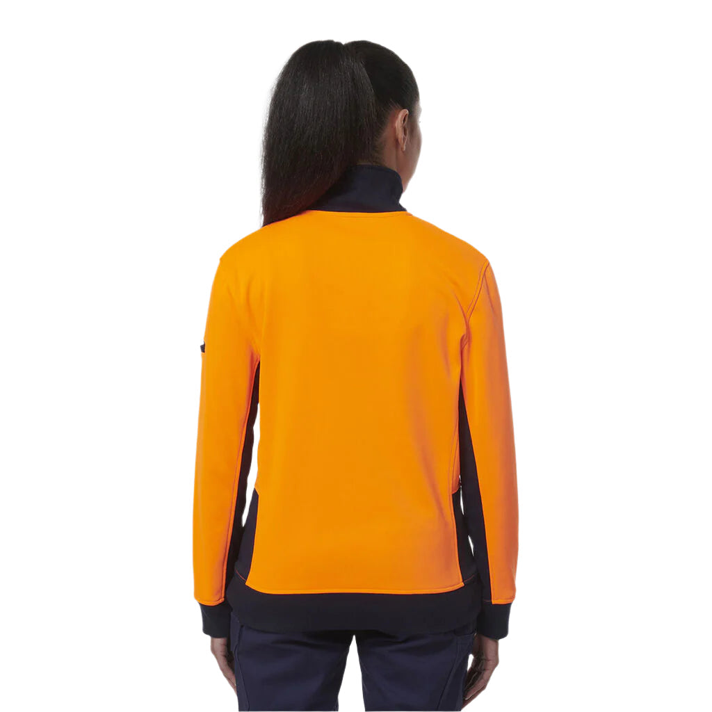 KingGee K45008 Womens Spliced 1/4 Zip Fleece