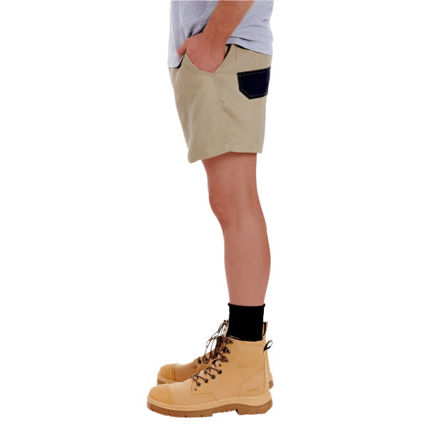 Tradie MJ3217SD Mens Flex Slim Fit S/L Short