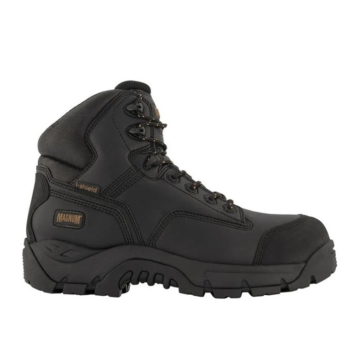 Magnum MPW100 Precision Max Waterproof Airport Friendly Women's Composite Safety Boots - colour Black - Side view