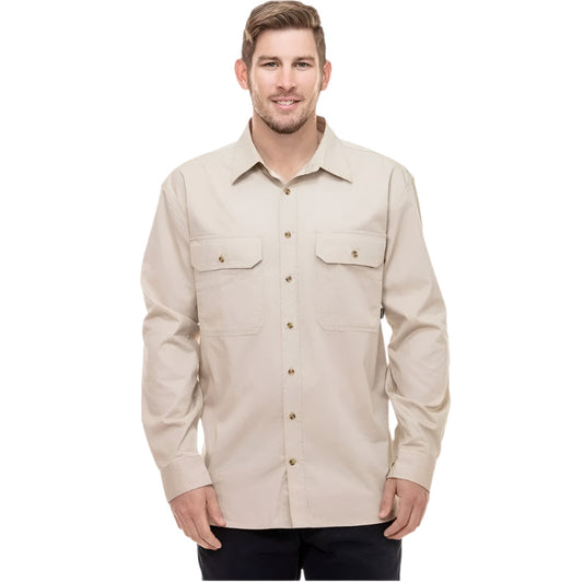 Swanndri SS192134M Byron Full Placket L/S Shirt