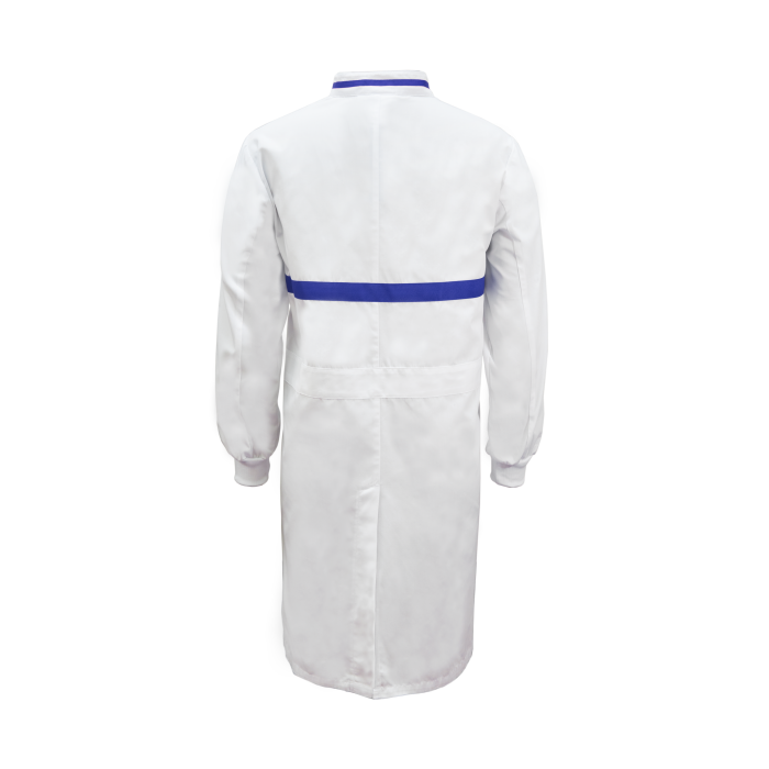 Workcraft WJ3197 Food Industry Long Length Dustcoat with Mandarin Collar- L/S