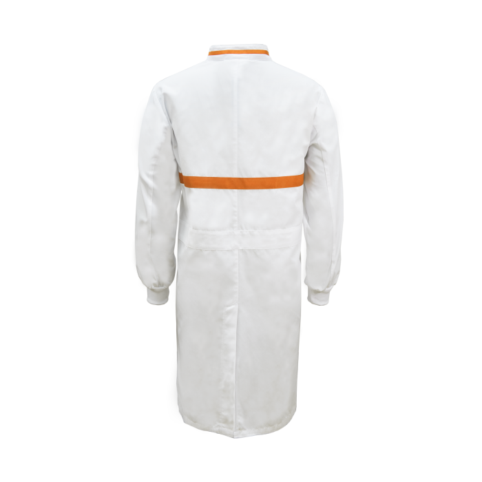 Workcraft WJ3197 Food Industry Long Length Dustcoat with Mandarin Collar- L/S