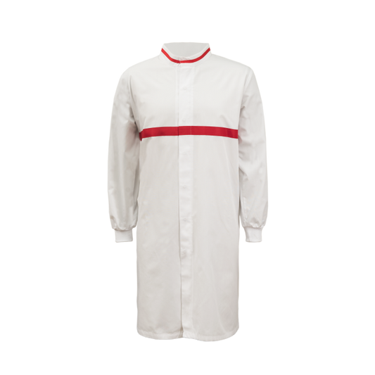 Workcraft WJ3197 Food Industry Long Length Dustcoat with Mandarin Collar- L/S