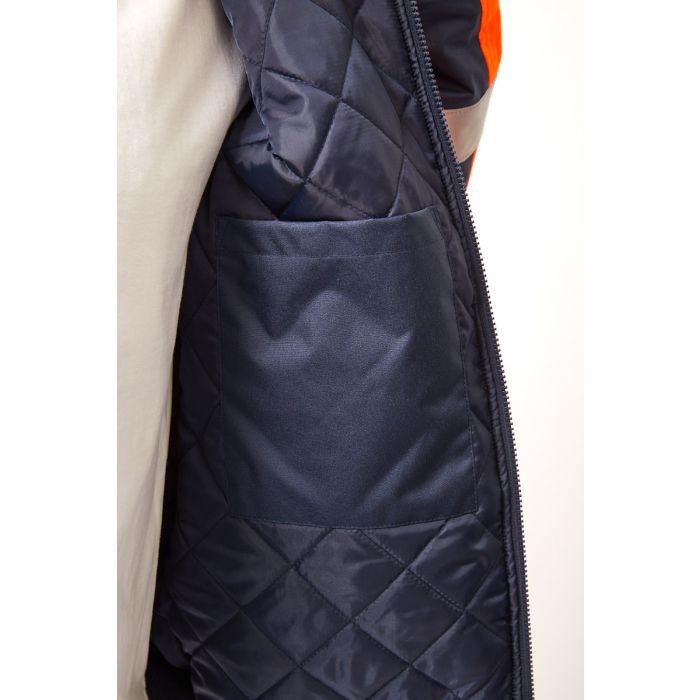 HIVIS BOMBER JACKET X-TAPE