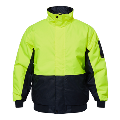 Workcraft WW9012 Thunder HiVis Modern Bomber Jacket