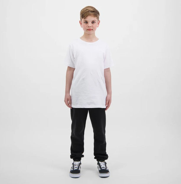 GOODMATES X1004K Kids Basis Track Pant - Black - Alternative Front View