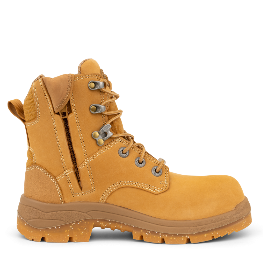 Oliver 59-433Z 150mm Womens Zip Sided Composite Boot - Wheat - Zip Side View