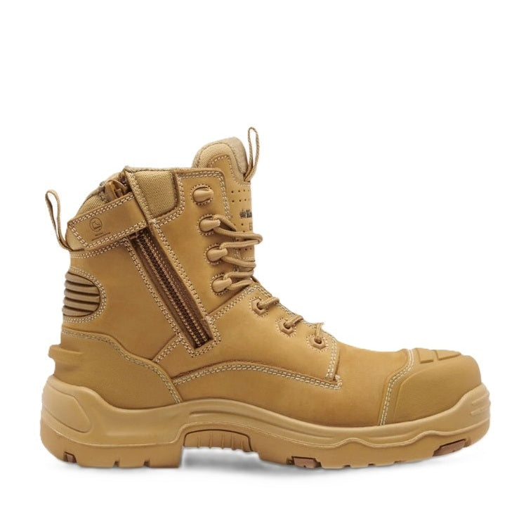 KingGee Men's Safety Boots in Colour Wheat