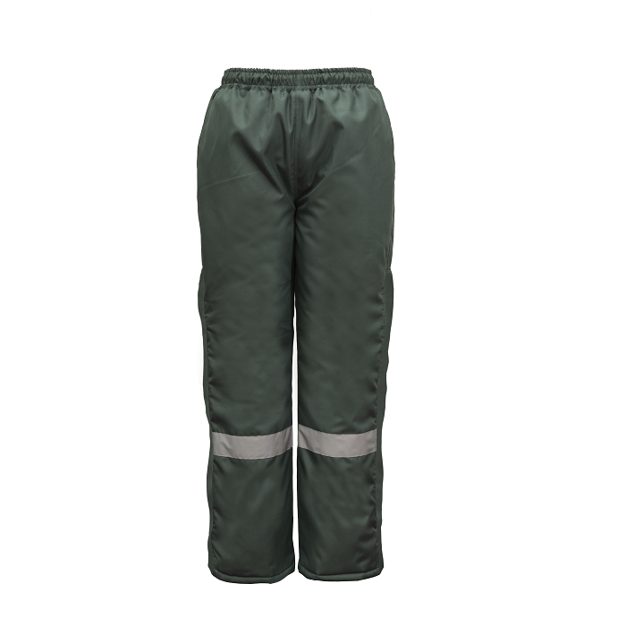 Workcraft WFP002 Freezer Pant with Reflective Tape - Navy - Front View